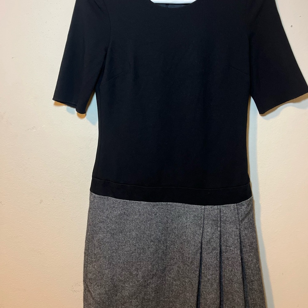 Tommy Hilfiger Black Dress with Green Accent